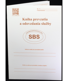 KNIHA PREVZATIA A ODOVZDANIA SLUŽBY SBS a VO